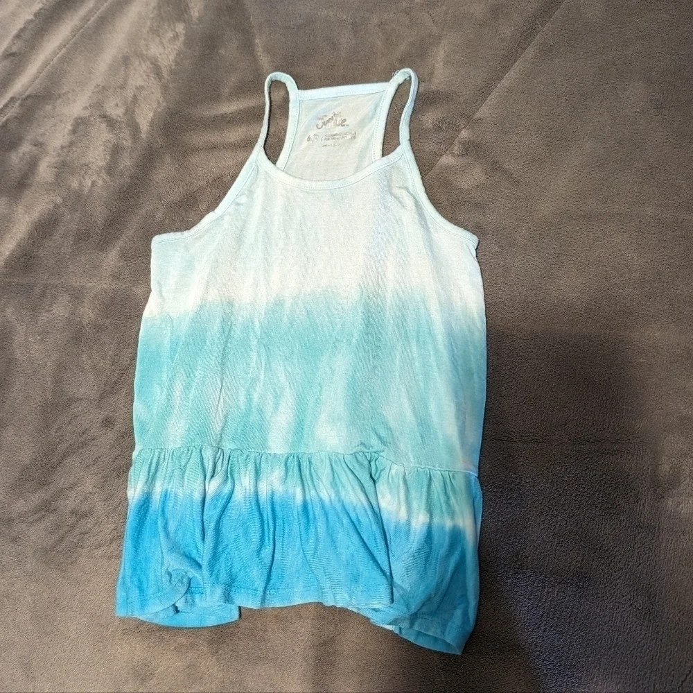 Justice Girls Sz 6 Tie‎ Dye Summer tank